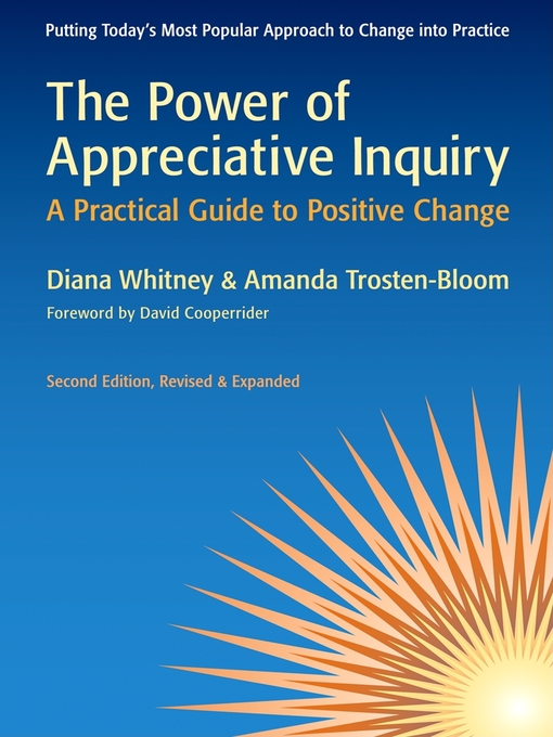 Title details for The Power of Appreciative Inquiry by Diana D. Whitney - Available